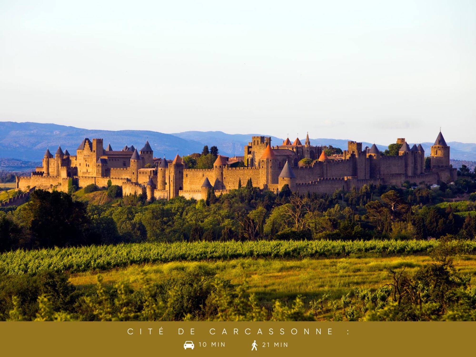 Le Sicilien ~ Climatisation ~ Centre-Ville Carcassonne Ngoại thất bức ảnh